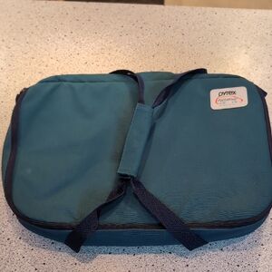 Vintage Pyrex 9x13 Zip Around Closure Carrying Case With Handles